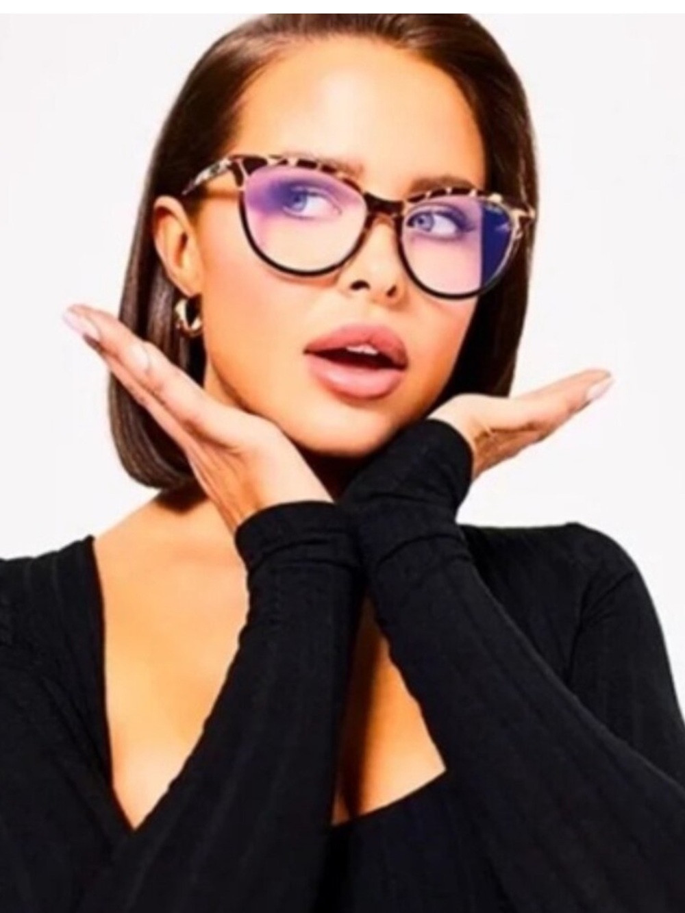 Quay All Nighter blue light glasses- nwot